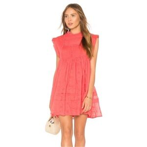 Free People Nobody Like You Embroidered Dress